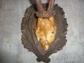 Уникален немски ловен трофей дърворезба 8, снимка 5