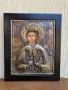 Красива антикварна сребърна икона със сертификат и маркировка , снимка 2