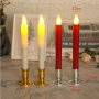 Комплект от 2 броя Led настолни свещи на батерии, снимка 1 - Декорация за дома - 42961614