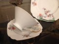 Bavaria 1930-те г. Ново немско трио за кафе/чай и десерт чаша чинии, сервиз, сет, чиния, снимка 5