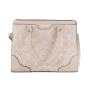 Елегантна дамска чанта с бродирани детайли и много отделения, снимка 3