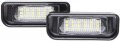 LED Диодни Плафон Mercedes C S W203 W204 W220 за Заден Номер Светлини, снимка 6