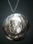 Много красиво седефено медальонче Роза 🌹, снимка 1