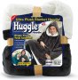 Huggle Hoodie Плюшено одеяло с качулка, тип халат, снимка 4