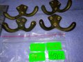 ЛОТ ЧЕТИРИ СТАРИ РЕТРО СТИЛ БРОНЗОВИ ЗАКАЧАЛКИ За ПОРТМАНТО 41303, снимка 10