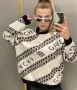 Дамски пуловер Givenchy - 2 налични цвята Код A348, снимка 2