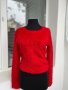 Червена блуза, снимка 1 - Блузи с дълъг ръкав и пуловери - 38897117