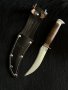 Немски ловен нож Linder Solingen (skiner) , снимка 1