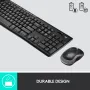 Комплект мишка и клавиатура Logitech – MK270, безжичен, черен Ново, снимка 4