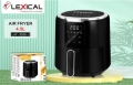 Еър фрайър Lexical Airfryer LAF-3026-1/2, 1300W 4.5L бял/черен, снимка 4