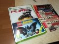 XBOX 360 X2 GAME PURE & BATMAN 0610251810, снимка 1
