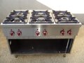 Професионален, италиански, газов котлон на база LINCAR - 6 горелки, снимка 1 - Обзавеждане на кухня - 43593046