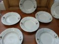 Стар български порцелан чинии, снимка 1 - Антикварни и старинни предмети - 33413917