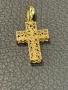 Златен КРЪСТ  ЧИСТО НОВ уникален златно14 к 585 gold zlato krast , снимка 2