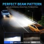 2бр. ЛЕД Крушки за фарове ХБ3 9005 HB3 LED крушка за фар 12v 6500k 60w 18000L, снимка 5