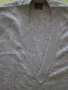 Сив мъжки плетен елек, нов, размер ХL, снимка 3