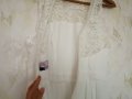 Елегантна дамска рокля с дантела в бял цвят р-р S/M - марка Elise Ryan, снимка 13