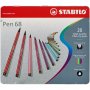 Акварелни флумастери STABILO Pen 68 х 20 бр, снимка 6