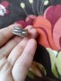 Сребърен пръстен- преплетени халки, снимка 6