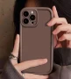 Кафяв удароустойчив TPU калъф с персонализиран мотив | Съвместим с iPhone 16/15/14/13/12/11 Pro Max , снимка 2