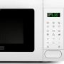 Микровълнова с грил Black+Decker BXMZ701E – 20L, 700W, дигитално управление, автоматични програми и , снимка 4
