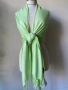 Светлозелен и бледожълт шал/ различни видове, снимка 9