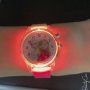 Елза Ана Frozen Замръзналото кралство Светещ детски ръчен часовник, снимка 4