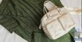 бизнес Естествена кожа чанта за  ценители на лукса, снимка 1