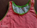 4г Лот неоново потниче и блузка с Мини Маус - общо за 5,50лв, снимка 3