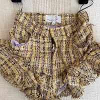 букле  елегантен оригинален сет комплект от две части блуза и къси панталони къдрици Natasha Zinko, снимка 13 - Костюми - 44922473