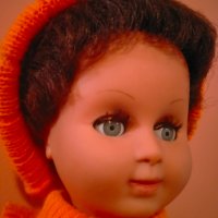 Колекционерска кукла GeGe France Vintage ретро 37 см, снимка 9 - Колекции - 44116488