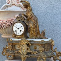 Каминен часовник от края на 19-ти век!, снимка 7 - Антикварни и старинни предмети - 33409647