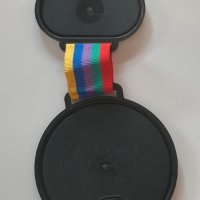 Пластмасов медал Золотая шайба, снимка 2 - Антикварни и старинни предмети - 40615627