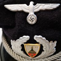 Немска фуражка WW2/Ветерани на железен кръст/Трети райх, снимка 2 - Антикварни и старинни предмети - 26576300