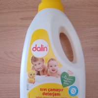 Бебешки течен прах за пране DALIN 1500 мл. за 20 пранета, снимка 1 - Перилни препарати и омекотители - 43009934