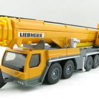 Liebherr LTM1400 Mobile Crane авто-кран - мащаб 1:87 на SIKU моделът е нов в кутия, снимка 1 - Колекции - 43624169