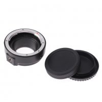 Адаптер за обективи Canon EF, EF-S към EF-M - Auto Focus, снимка 6 - Чанти, стативи, аксесоари - 39229034