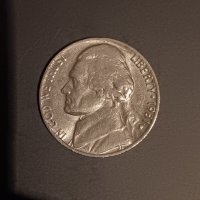 5 цента 1981 САЩ Томас Джеферсън , снимка 4 - Нумизматика и бонистика - 43545607