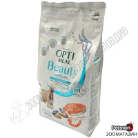 OptiMeal Beauty Podium Shiny Coat/Dental Care - 1.5кг/4кг - Суха храна за Кучета, снимка 1 - За кучета - 37051148