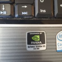 NVIDIA GeForce 9300m GS 512 MB, снимка 3 - Части за лаптопи - 32867668