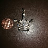 Висулка корона с камъни, снимка 4 - Колиета, медальони, синджири - 43919405