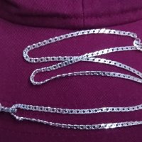 Сребърен синджир с висулка , снимка 7 - Колиета, медальони, синджири - 44088452