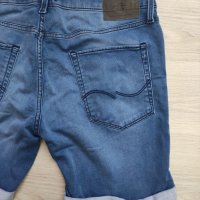 Мъжки къси дънки Jack&Jones размер XL, снимка 5 - Къси панталони - 43143747