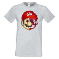 Мъжка тениска Mario Zombie 5 Игра,Изненада,Подарък,Празник,Повод, снимка 11 - Тениски - 37237925