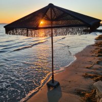 Плетени памучни чадъри за градина, плаж, ресторант или бийч бар, снимка 7 - Градински мебели, декорация  - 43956559