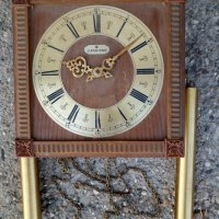 оригинален стенен часовник Junghans първата половина на ХХ  век Original wall clock Antique German, снимка 13 - Антикварни и старинни предмети - 26108454