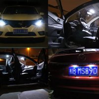 LED T10 крушки с 8 светодиода светещи в 4 цвята за кола автомобил джип бус ван пикап камион, снимка 9 - Аксесоари и консумативи - 33161085