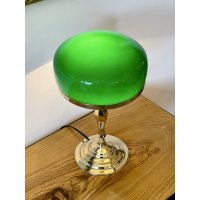 Настолна лампа "Кабинет" (зелена), снимка 2 - Настолни лампи - 44114326