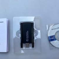 Wireless 11AC USB adapter 3.0 Dual Band 1300Mbps - Безжичен мрежов адаптер, снимка 1 - Мрежови адаптери - 40337517