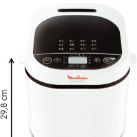 Хлебопекарна Moulinex Pain Doré , 700 W, 1000 гр, 12 Програми, снимка 8 - Хлебопекарни - 36461476